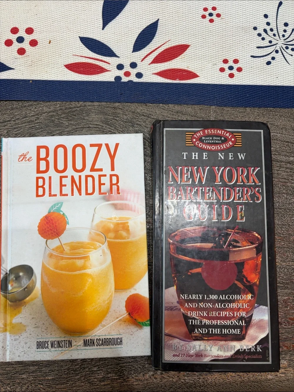 The Boozy Blender & The New York Bartender's Guide - Cocktail Recipe Books